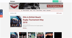 Desktop Screenshot of ohrfc.co.uk